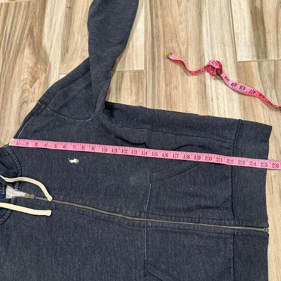 Polo-ralph-lauren Men's Grey and Navy Hoodie - Picture 5 of 5